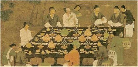 唐代饮宴图